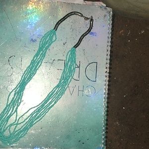 Blue torquorsie necklace